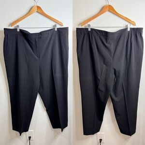 RightFit by Catherines Stretch Black Plus Size Pants (7P)